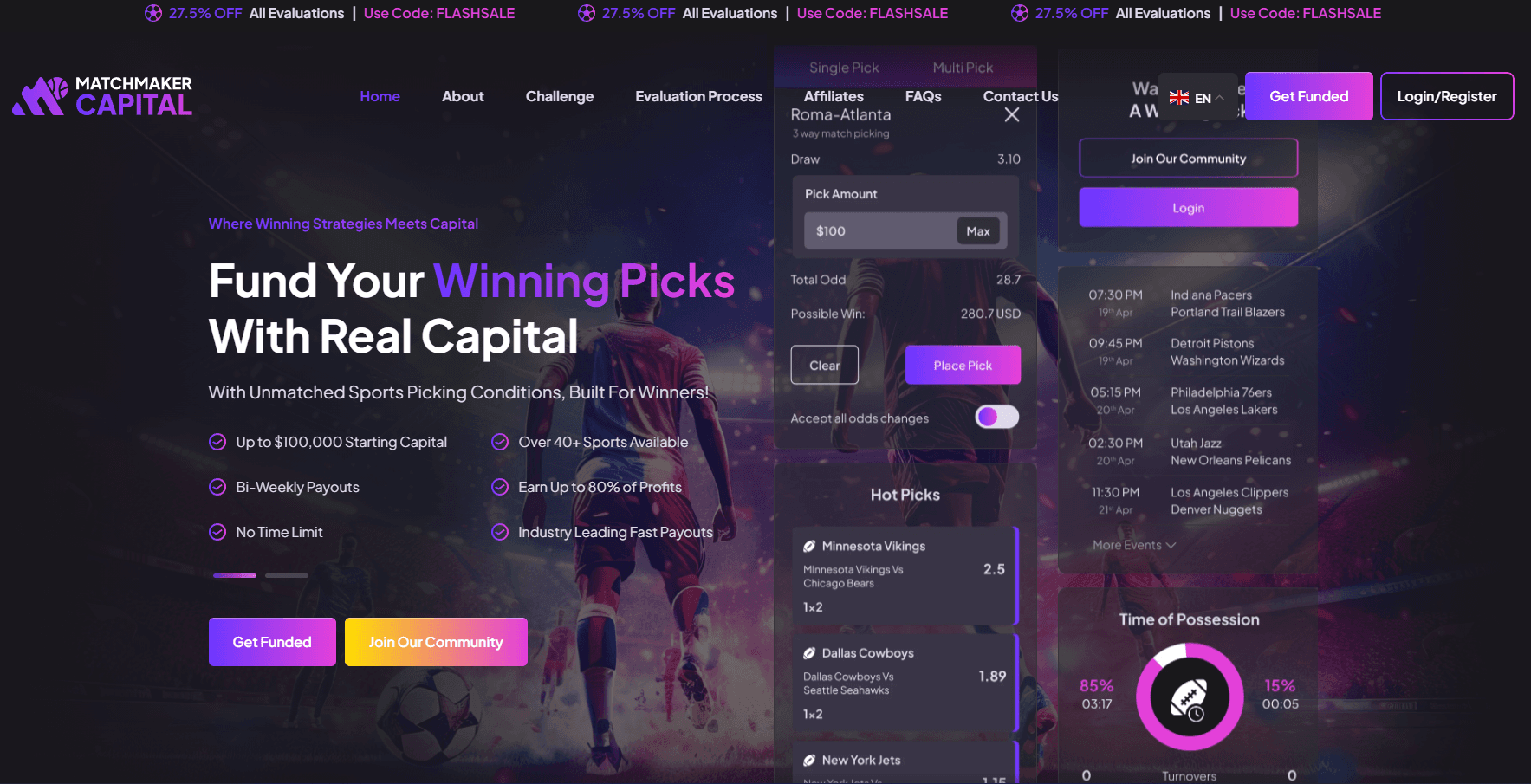 Match-Maker Capital screenshot