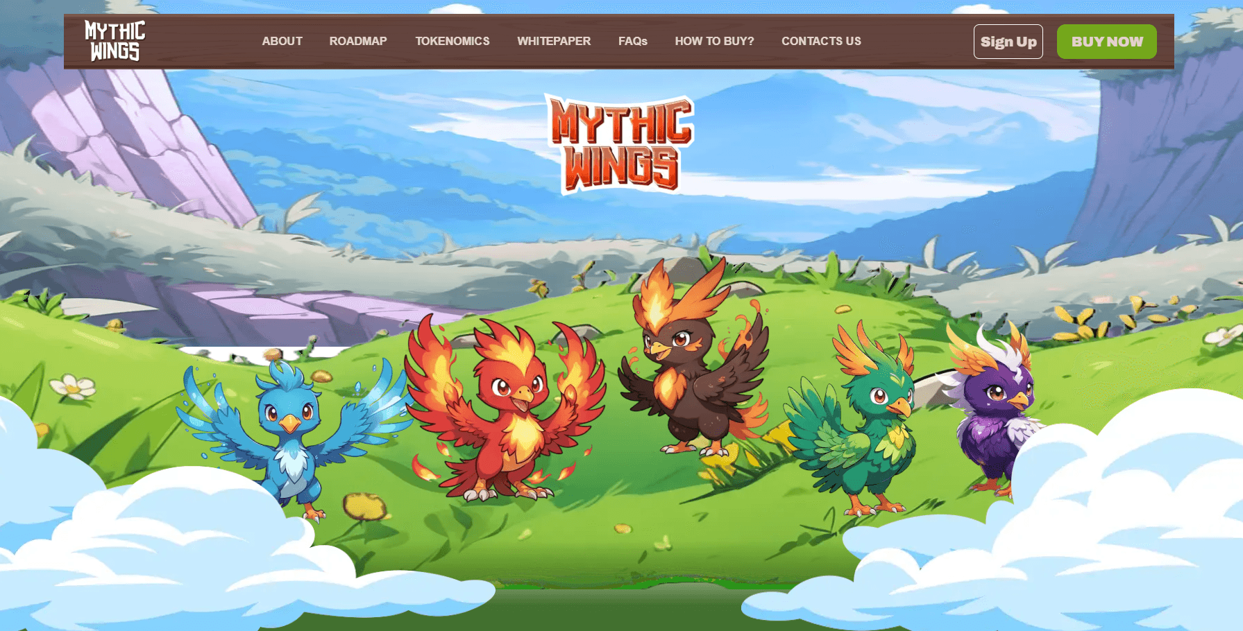 Mythic Wings screenshot