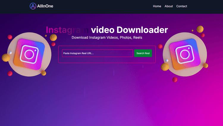 Instagram video Downloader screenshot